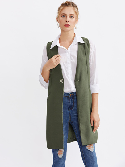 Blazer senza maniche