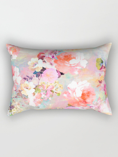 Calico Print Pillowcase Cover