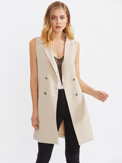 Blazer con bottoni sul davanti