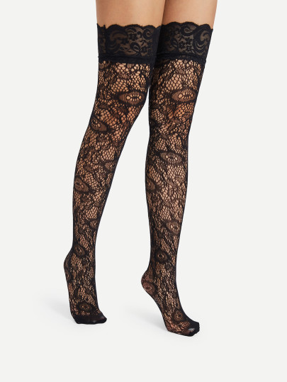 Over The Knee Lace Socks