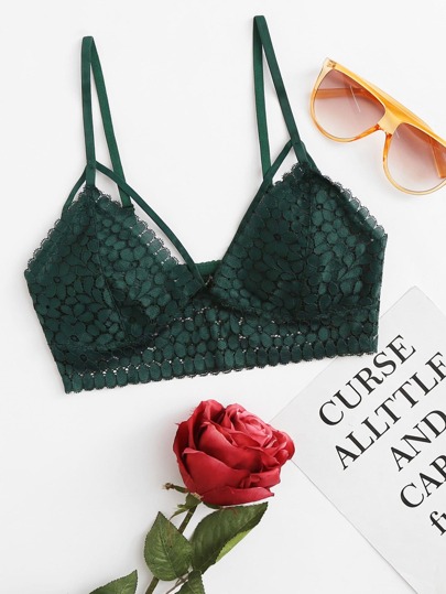 Soutien-gorge floral