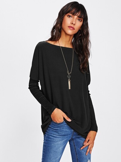 Dolman Sleeve Long Tshirt