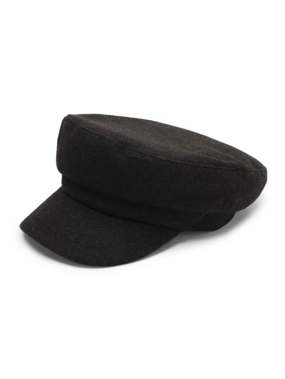 Wool Blend Newsboy Hat