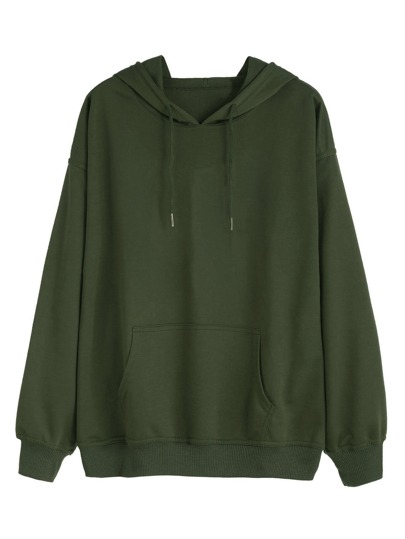 Kangaroo Pocket Hooded Sweatshirt