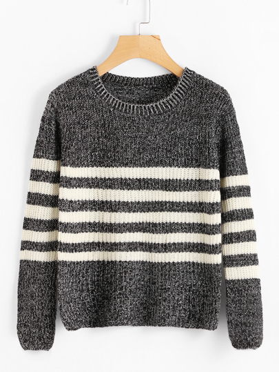Maglione a strisce