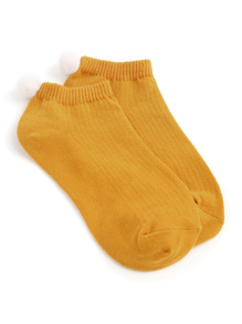Contrast Pom Socks