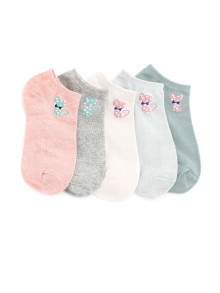 Cat Pattern Invisible Socks