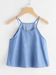 Chambray Cami Top