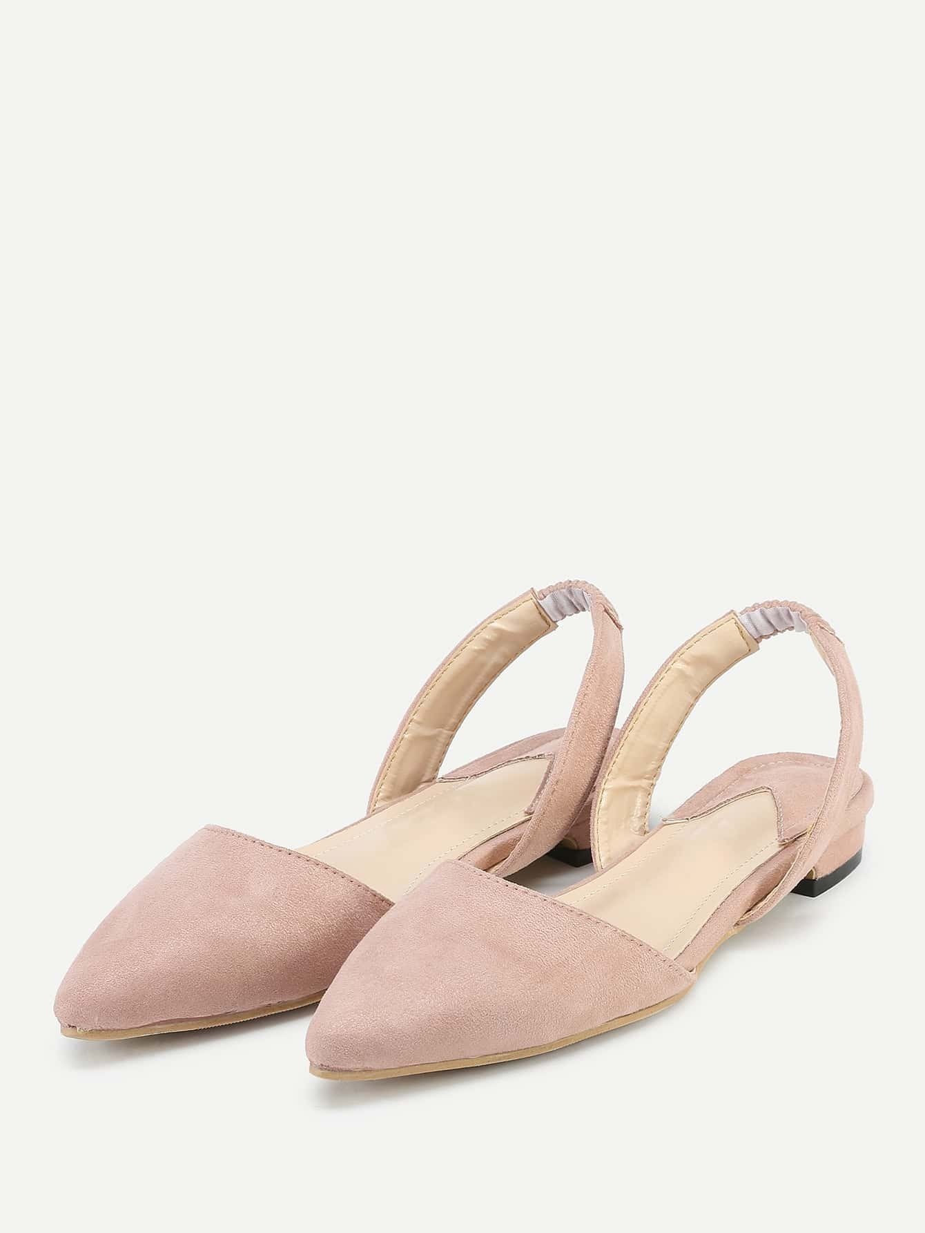 pointed slingback flats