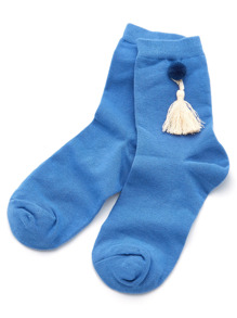 Tassel Detail Ankle Socks
