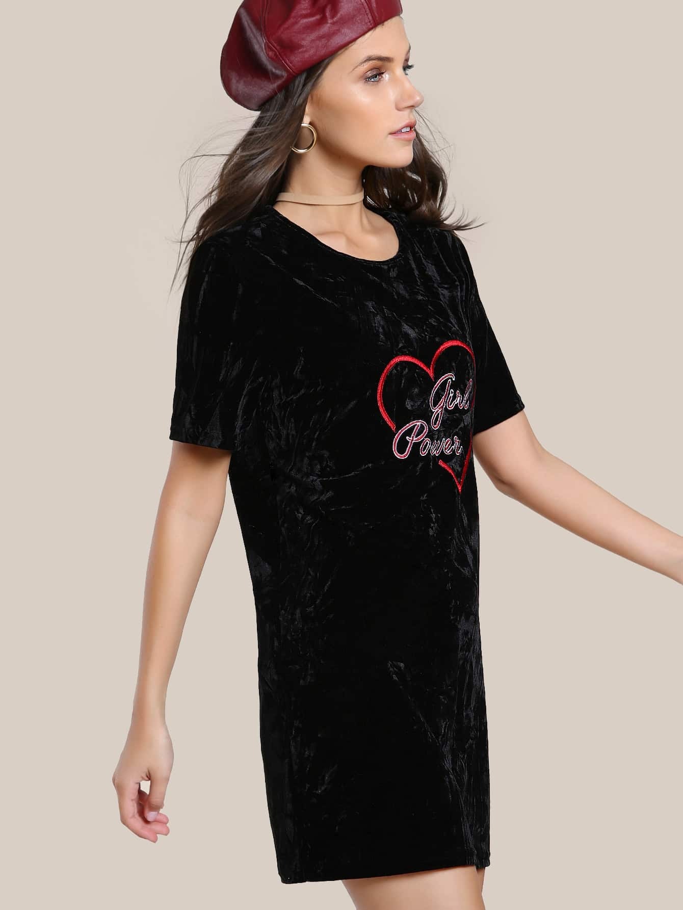 graphic dress tee