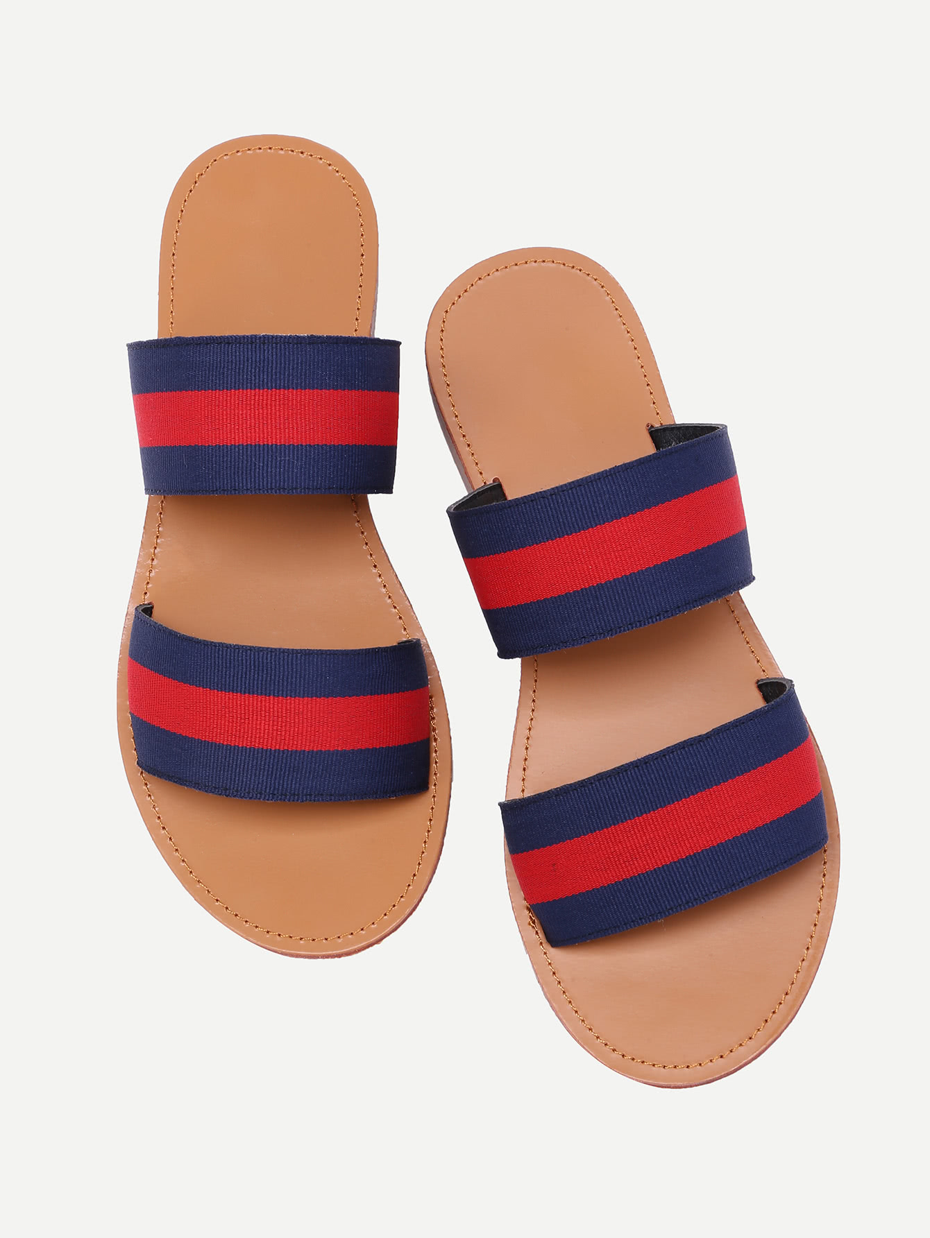 saint laurent tribute woven leather sandals