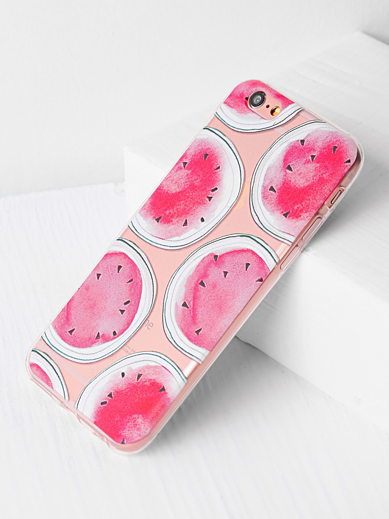 Watermelon Print iPhone Case SheIn(Sheinside)