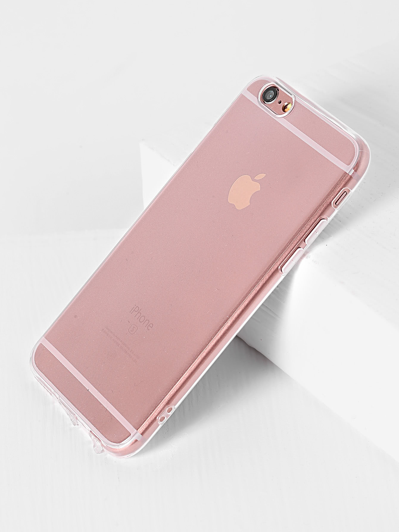 Clear Simple iPhone Case SheIn(Sheinside)