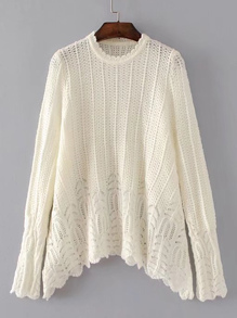 Hanky Hem Loose Sweater