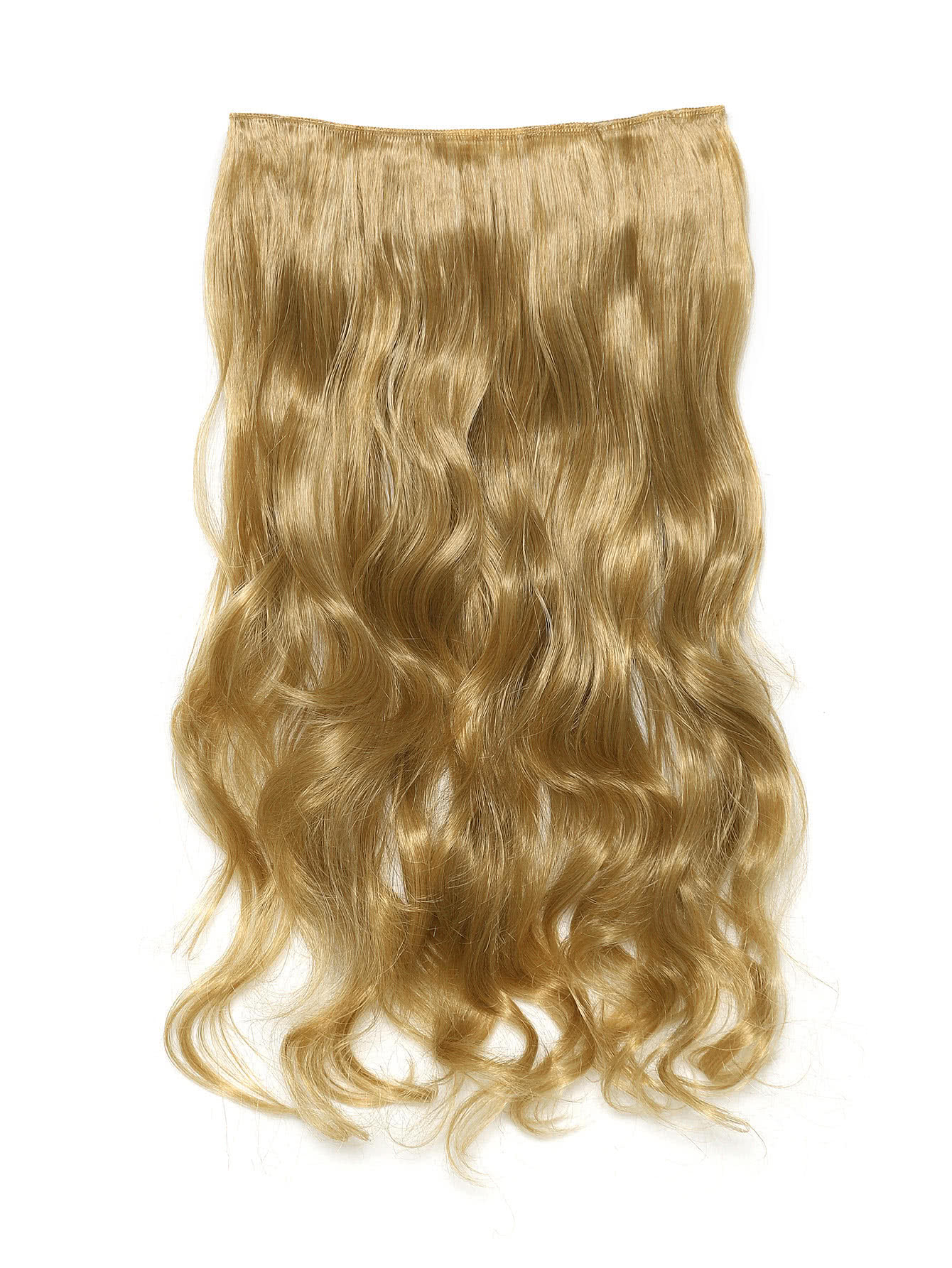 Honey Blonde & Caramel Clip In Soft Wave Hair Extension SheIn(Sheinside)