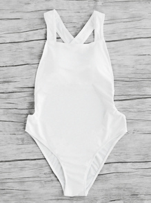 Criss Cross Open Back Monokini