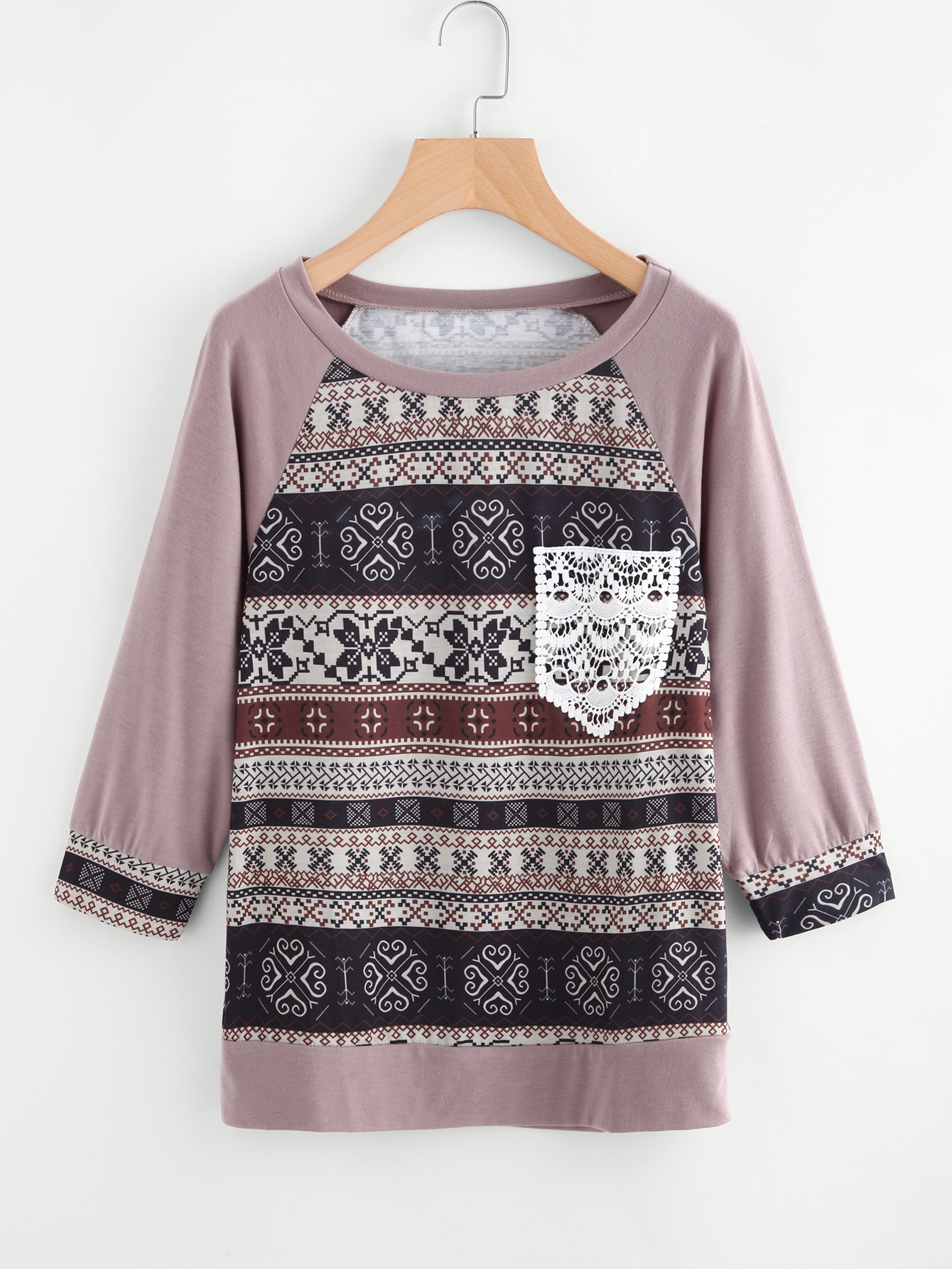 Модный джемпер с принтом