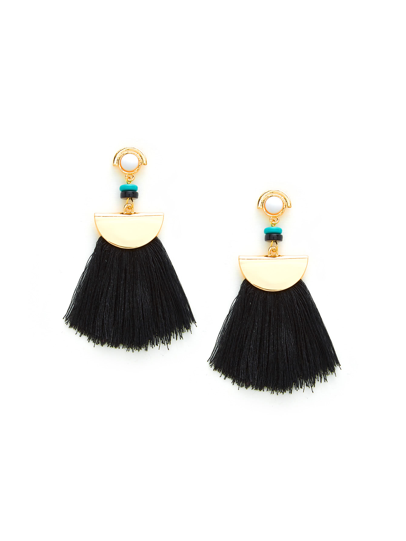 Fringe Tassel Drop EarringsFor Womenromwe
