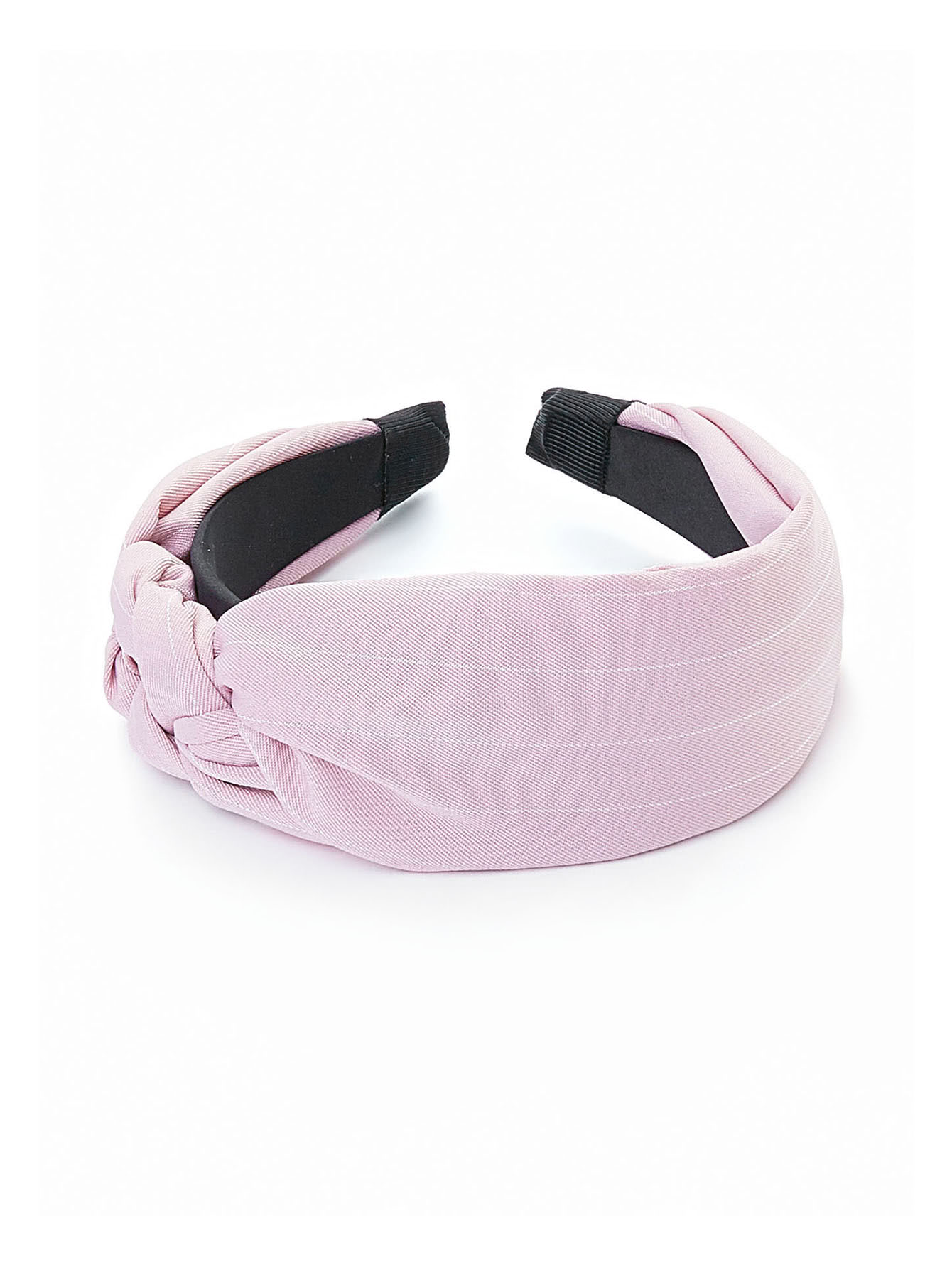 Braided Detail Striped Headband SheIn(Sheinside)