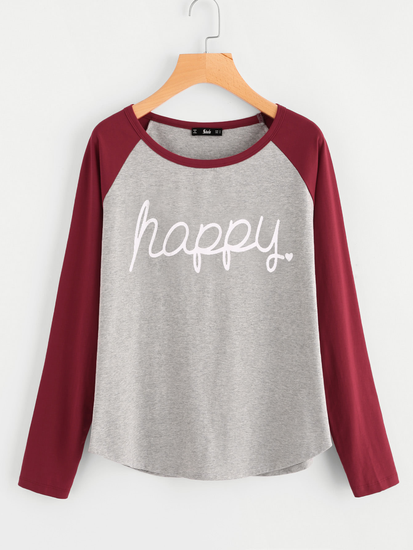 Контрастный вязаный джемпер