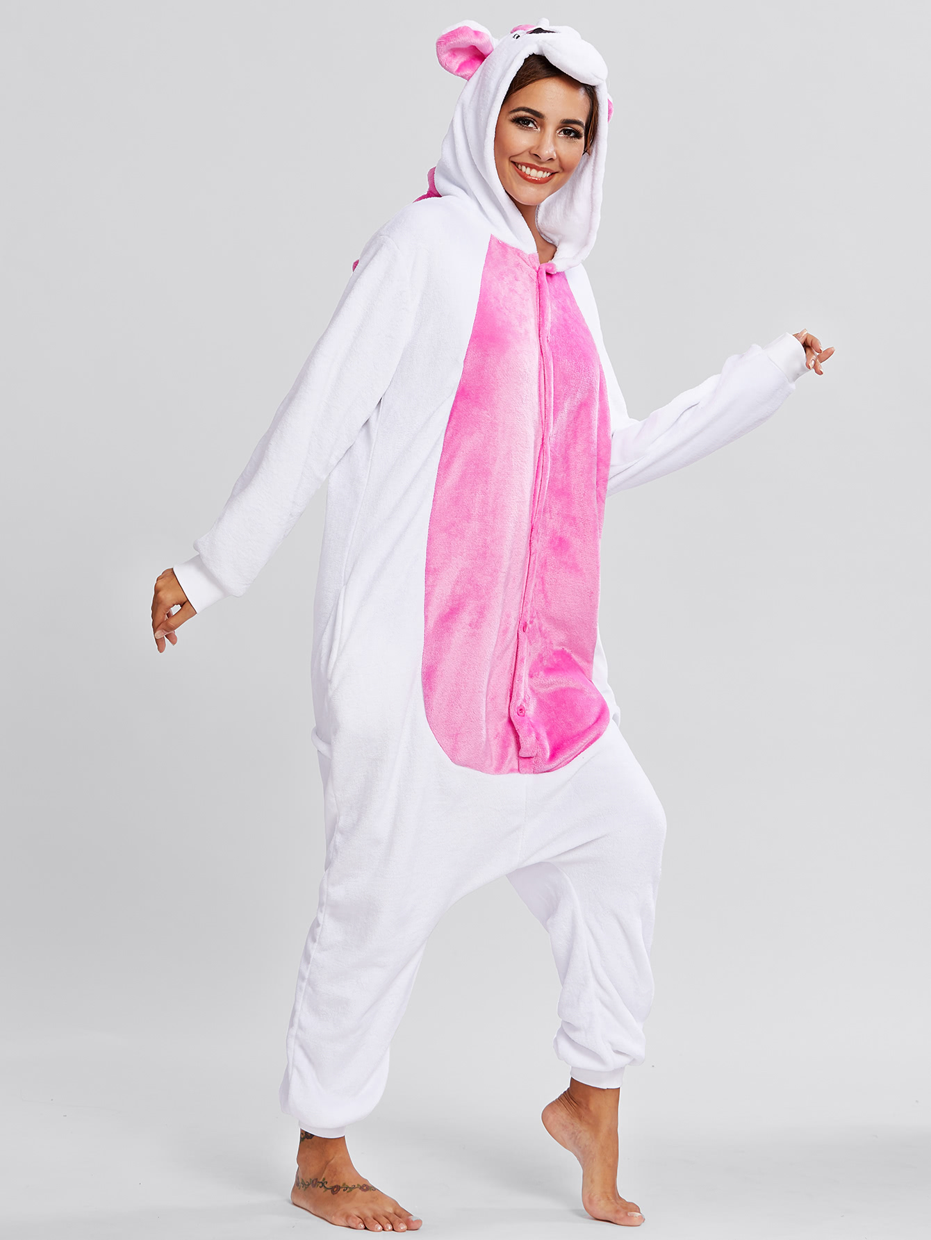 Drop Crotch Unicorn Onesie SheIn(Sheinside)