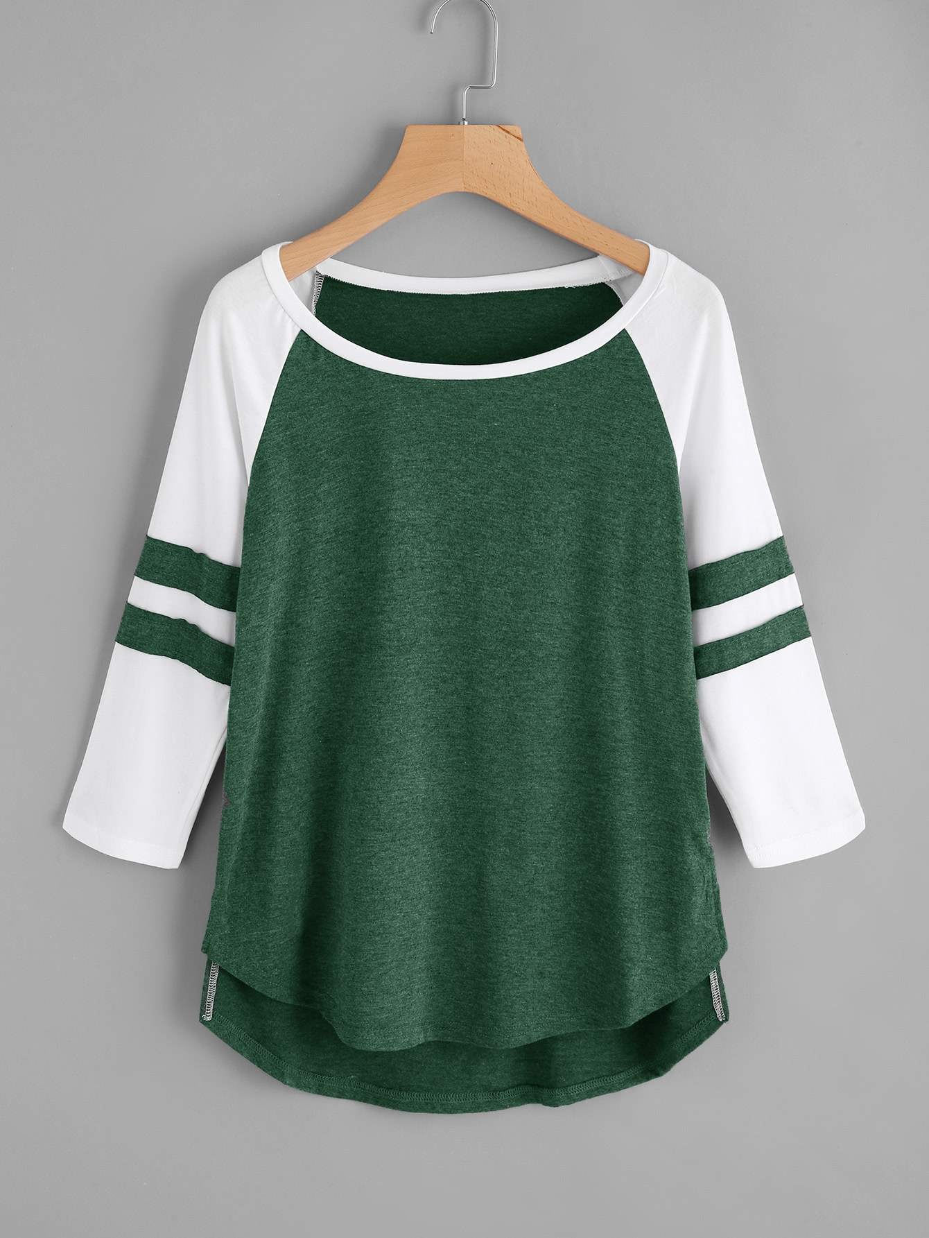 Контрастный асимметричный джемпер