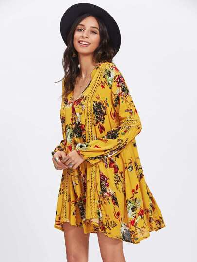 Yellow Flower Dress