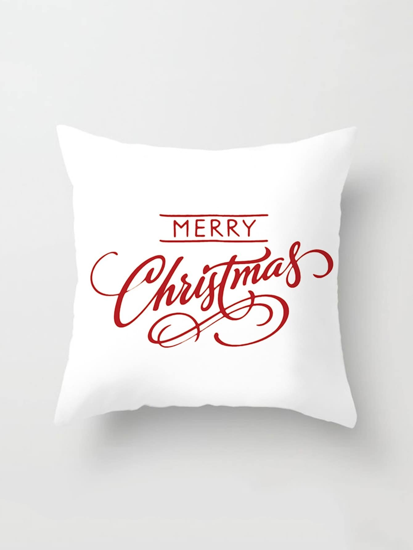 Christmas Print Pillowcase Cover SheIn(Sheinside)