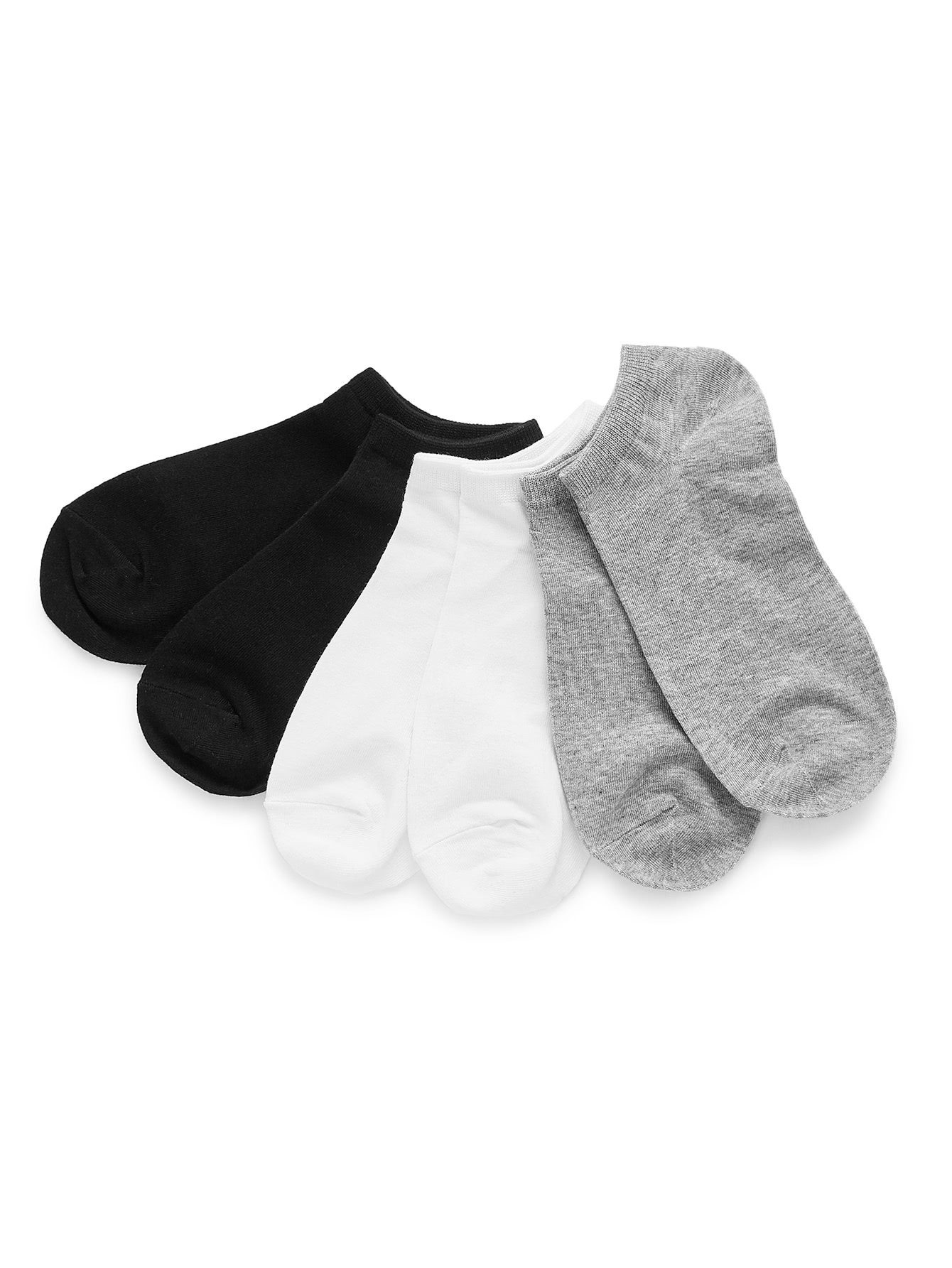 Plain Invisible Socks 3pairs Shein Sheinside plain invisible socks 3pairs shein sheinside