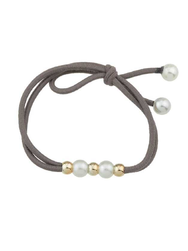 Coffee Simple Elastic Headbands Women Hairwear