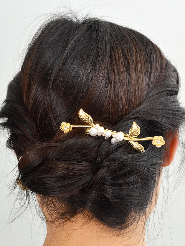 Three-Dimensional Flower Pearl Hair Comb Accessories high quality scalp massage comb 3 color mixed hair hair curls comb send elders the best gifts health care tools