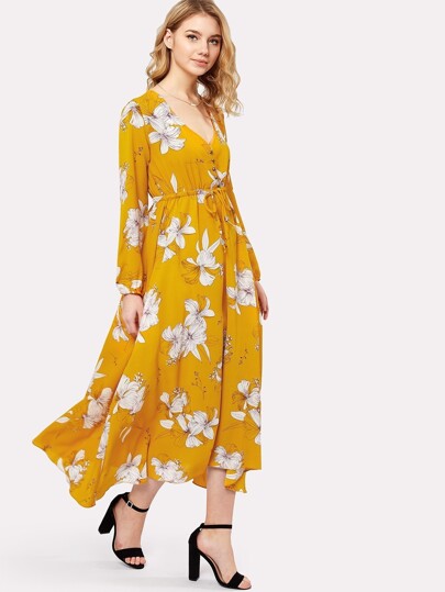 Yellow Flower Dress