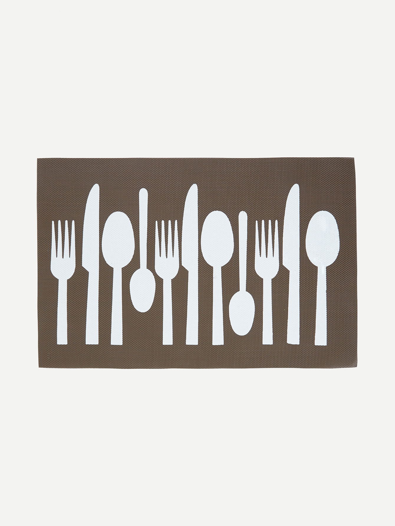 Коврик для печати на вилке и ножнице