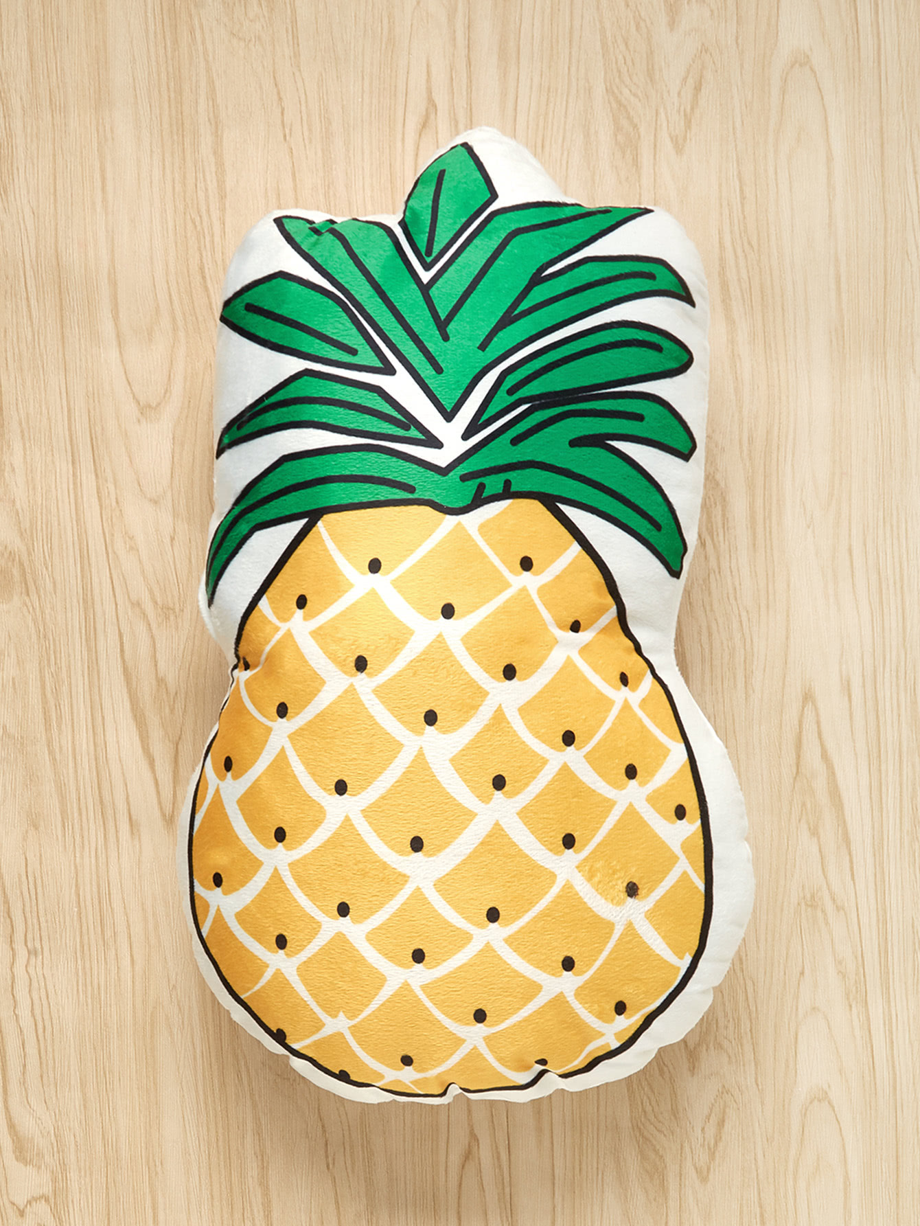 Pineapple Shaped Decorative Pillow pineapple shaped pu bag