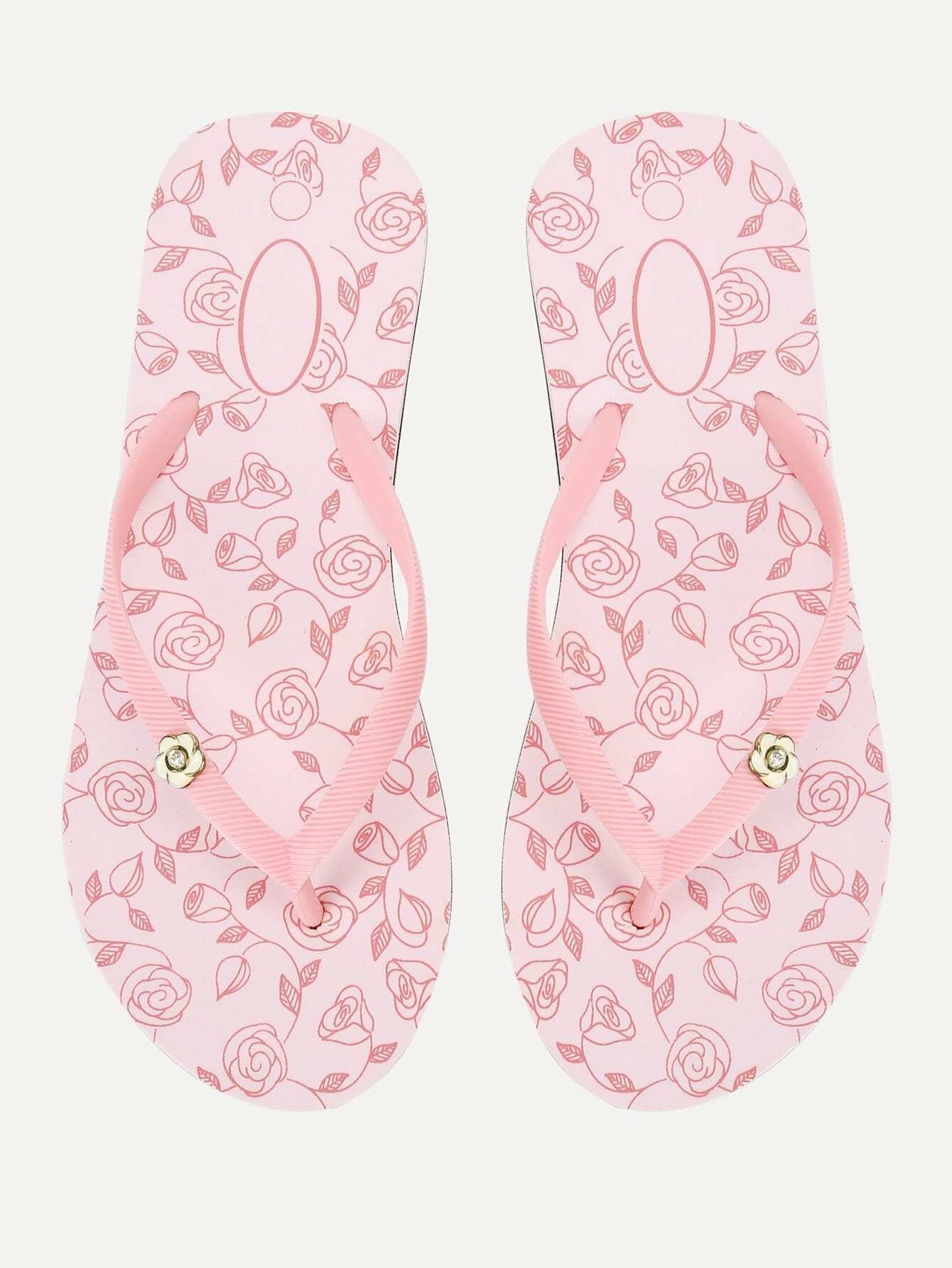 Вьетнамки 1 пара роза