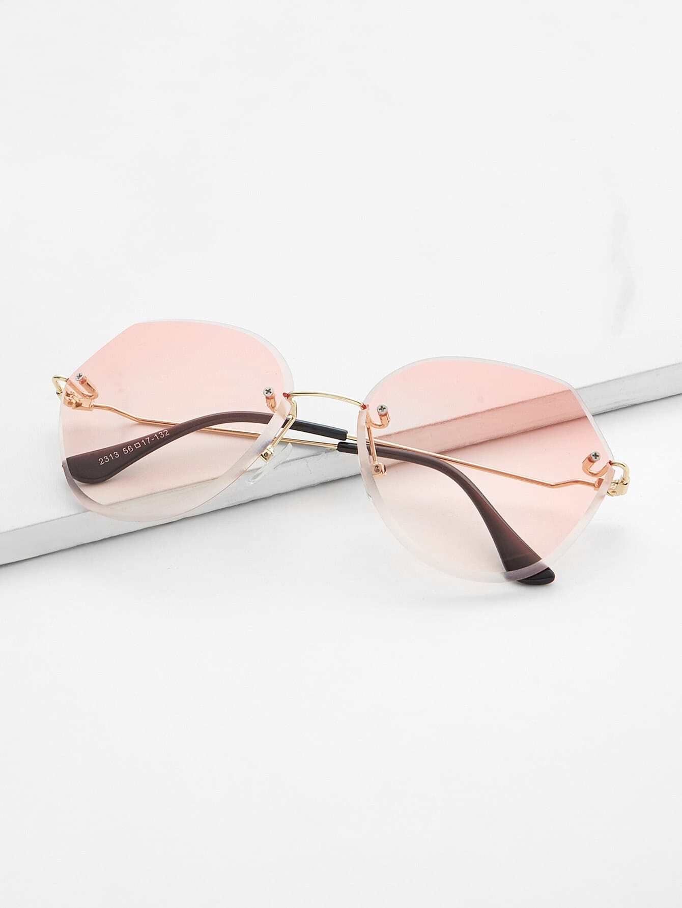 Тонированные линзы без очков Солнцезащитные очки