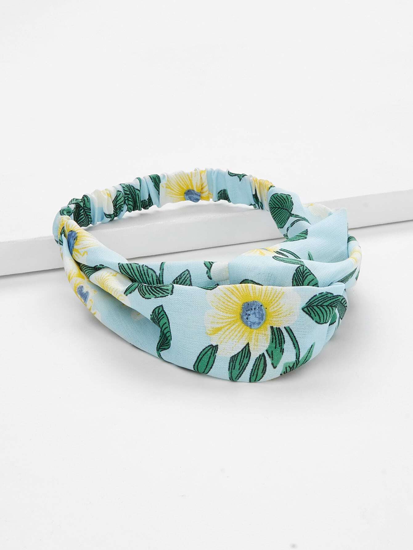 Украшение на голову с принтом цветы