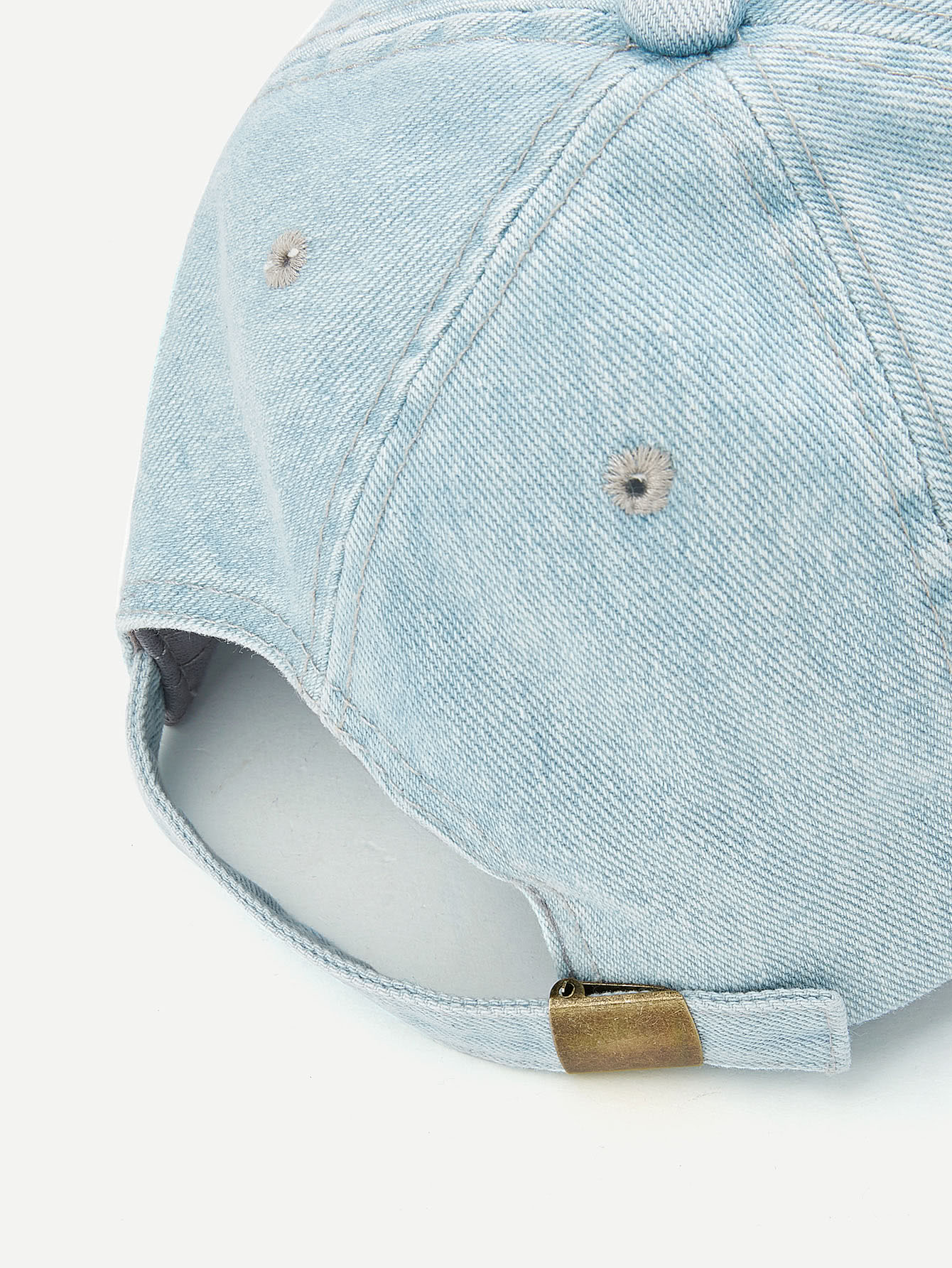Denim Baseball Cap SheIn(Sheinside)