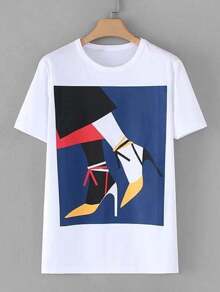 Graphic Print Tee