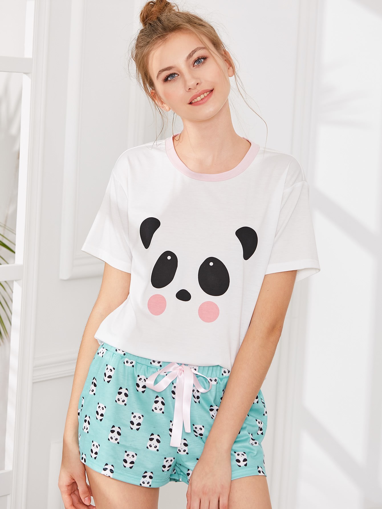 Модная пижама с принтом