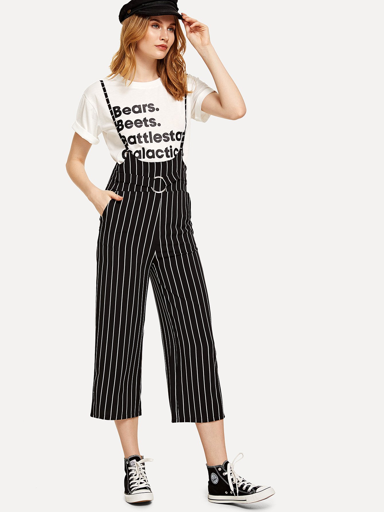 Сарафан в полоску