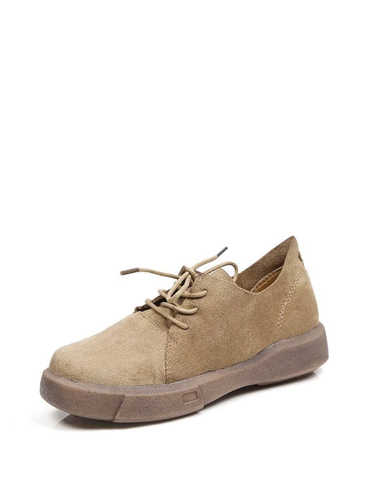 Круглый носок Хаки Кеды Кеды SheIn