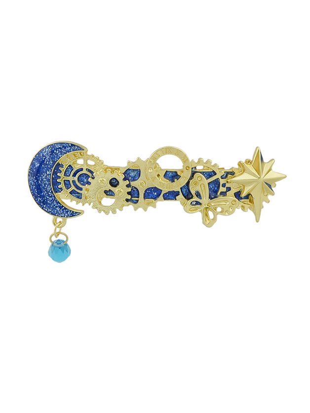 Butterfly Star Moon Hair Clip