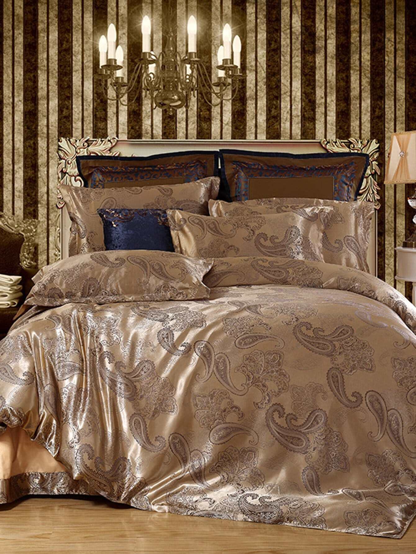 Paisley Print Full Over Sheet Set paisley print sheet set