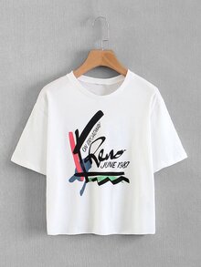 Graphic Print Tee