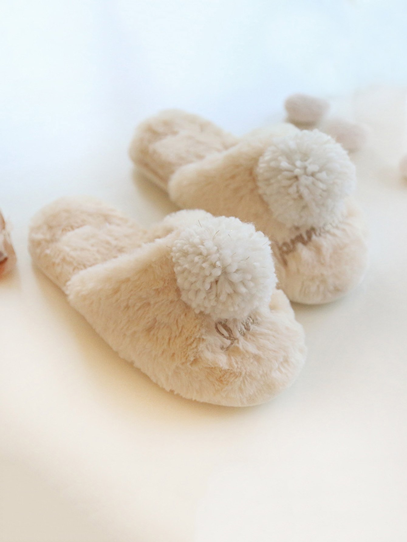 Круглый носок Шампанские Тапочки