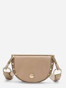 Ring Detail Saddle Bag