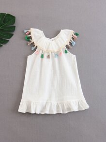 Kids Tassel Dress