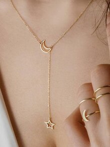 Star Pendant Chain Necklace